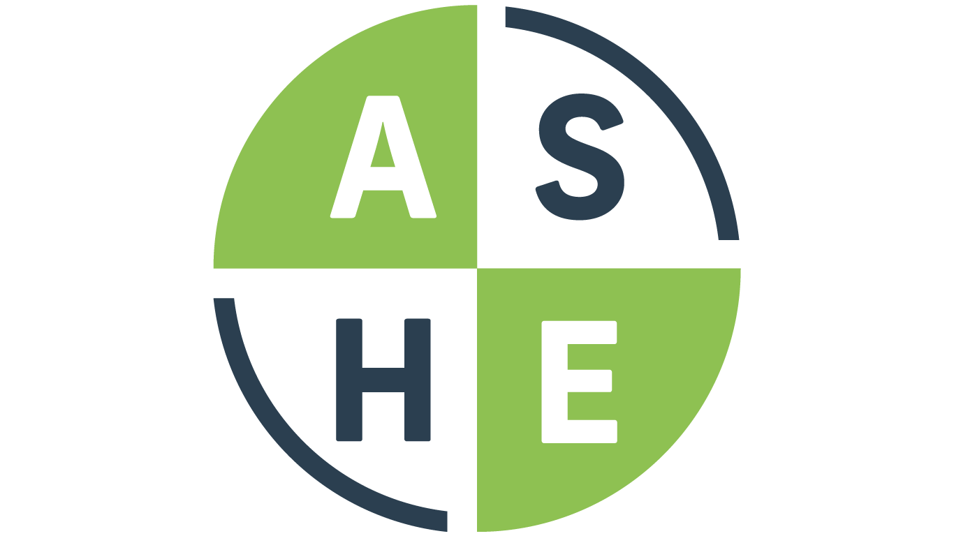 Logo ASHE Vert et bleu